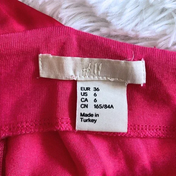 VINTAGE 2010s Fuchsia Pink Halter Mini Dress - Small - Picture 4 of 5